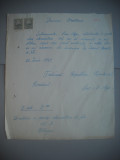 HOPCT DOCUMENT VECHI NR 431 SOCER OLGA-EVREU-SCOALA NR 3 FETE BOTOSANI 1948, Romania 1900 - 1950, Documente