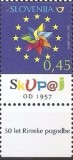 SLOVENIA 2007 Tratatul de la Roma - 50 ani Serie 1 timbru MNH**