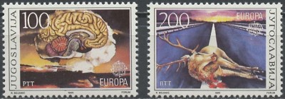 B1858 - Iugoslavia 1986 - Europa 2v.,neuzat perfecta stare foto