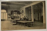 1914 CP Cazinoul din Constanta / Sala de joc / circulata. timbru, stampile / verso - numele baronului de Marcay proprietarul Casinoului / Dobrogea