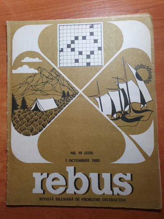 revista rebus 1 octombrie 1980