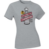 Chicago Blackhawks tricou de dama 2013 Stanley Cup Champions Locker Room - L, Reebok