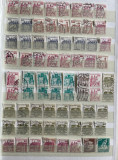 Lot de 72 de timbre castele Germania, Europa, Case