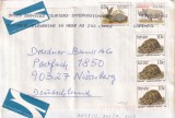 FILATELIE TEMATICA - PLIC AFRICA DE SUD TEMATICA FAUNA BROASCA TESTOASA, Stampilat