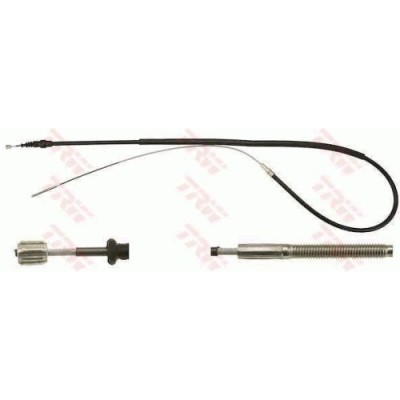 Cablu frana mana Vw Golf 2 (19e 1g1) 08.83-12.92, Golf 2 Van (19e 1g1) 08.83-07.91, Jetta 2 (19e 1g2 165) 08.83-12.92, Spate, Stanga=Dreapta, TRW foto