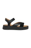 Geox sandale D DANDRA 40 femei, culoarea negru, cu platforma, D55SCB 05422 C9999