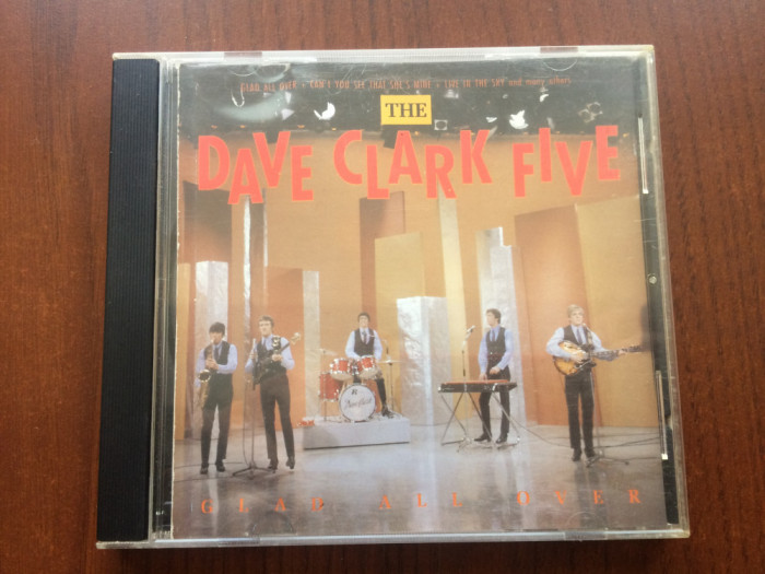 Dave Clark Five Glad All Over cd disc selectii muzica beat rock r&#039;n&#039;r EU VG+