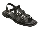 Cumpara ieftin Sandale FLAVIA PASSINI negre, Q4799, din piele naturala