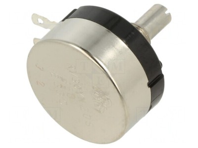 Potentiometru axial 500&amp;Omega; 1W 6mm cărbune foto