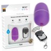 Vibrator Ou Telecomanda Online Purple 10 Moduri Vibratii, Waterproof, ABS, 6cm, Sex Shop Jucarii Adulti