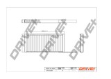 Dr!ve+ DP1110.12.0071 Filtru, aer habitaclu