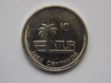 10 CENTAVOS 1989 CUBA