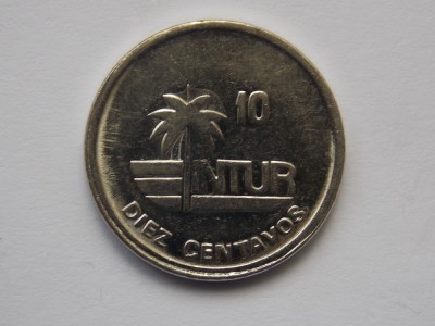 10 CENTAVOS 1989 CUBA foto