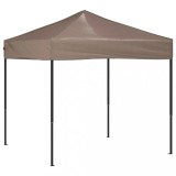 Cumpara ieftin Cort pliabil pentru petrecere, gri taupe, 2x2 m