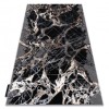 Covor DE LUXE modern 622 Abstracțiune - structural gri / aur, 180x270 cm, Dreptunghi, Poliester