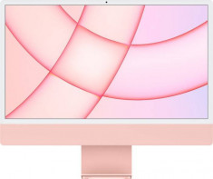 Sistem All in One Apple iMac 24inch 4.5K Apple M1 8 core 8GB DDR4X 256GB SSD macOS Big Sur Pink foto