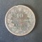 Italia 10 Centesimi 1863 moneda bronz km # 11 Vittorio Emanuele II lea