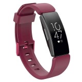 Cumpara ieftin Curea Bratara Edman pentru Fitbit Inspire, marimea L, Visiniu