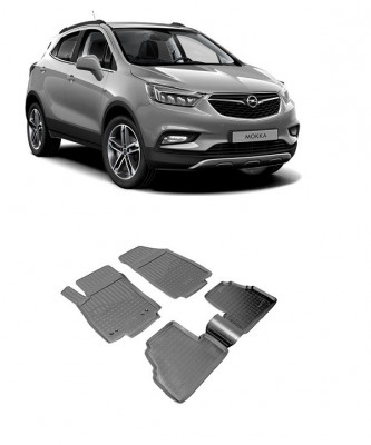 Set covorase cauciuc tip tavita Opel Mokka 2012-2018 foto