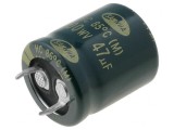 Condensator Electrolitic SNAP-IN 47uF 400VDC 22x25mm