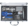 Set Scule Ceasornicarie Br&uuml;der Mannesmann Argintiu, Truse Reparatii Ceasuri, Bijuterii, Bratari, Cutie Aluminiu