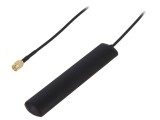 Antenă GSM 2dBi lineară 50&Omega; pentru cablu RG174 115x22x5mm