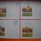 HOPCT PLIC LOT NR 45 -SET 4 PLICURI -CAMPIONATUL MONDIAL DE FOTBAL MEXIC 1986 --ROMANIA