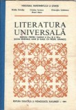 Literatura universala. Manual pentru clasele a IX-a si a X-a (cartonata) - Ovidiu Drimba
