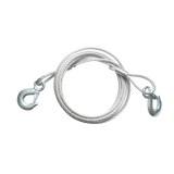 Cablu metalic de remorcare 6T cu carlige autoblocare, 3,4 m, Breckner