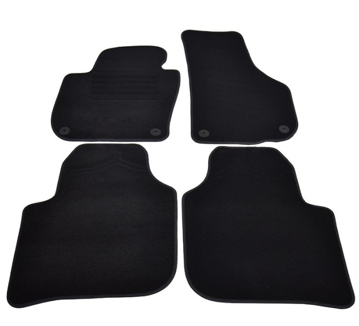 Covorase mocheta Skoda Superb 7/2008- Negru, set de 4 bucati AutoDrive ProParts