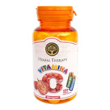 Vitamina C cu glucoza si strugure, Herbal Therapy, 120 tablete