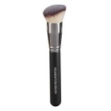 Pensula Kabuki Plata pentru Fond de Ten, 17.5 cm, Perii Sintetice, Negru, CMCLASS
