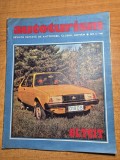 revista autoturism noiembrie 1981 - lansarea autoturismului oltcit