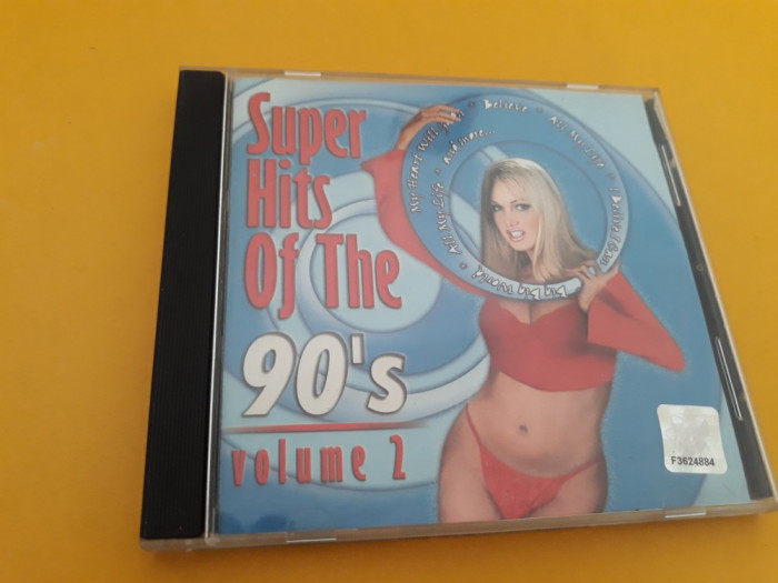 CD VARIOUS SUPER HITS OF THE 90&#039;s VOL 2 ORIGINAL