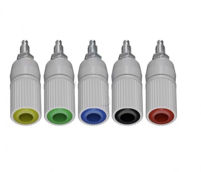 Soclu mufa banana 4mm conector banana mufa banana mama 5buc foto