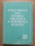 Documente privind istoria militara a poporului roman 1878-1882