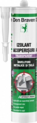 Izolant Acoperisuri Den Braven Elast-O-Rubber, 300 ml foto