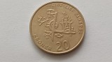 Norvegia-20 Kroner2017-Cea de-a 100-a aniversare - Primul Congres Sami