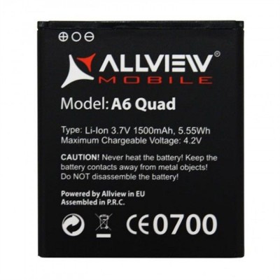 Acumulator Allview A6 Quad Original foto