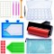 Set ustensile si accesorii pentru broderie diamante, 83 elemente, plastic, multicolor
