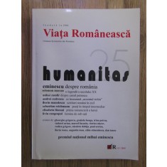 Revista Viata Romaneasca, anul CIX, nr. 1-2, ianuarie-februerie 2015