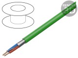 Cablu EiB/KNX 0,8mm Cu PVC Verde 500m