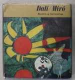 DALI / MIRO , MASTERS OF SURREALISM , text and notes by PAUL H. WALTON , 1967