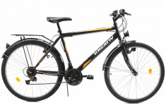 Bicicleta Oras Kreativ 2613 Negru M 26 inch foto