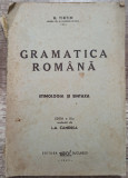 Gramatica romana - H. Tiktin// 1945
