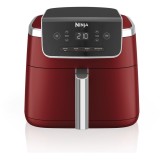 Friteuza cu aer cald Ninja AF140EUCM, 2000 W, 4.7L, interval temperatura 40 - 210 &deg;C, oprire automata, 4 programe de gatit, visiniu