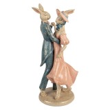 Cumpara ieftin Figurina Iepuras Paste polirasina multicolora 20x18x47 cm