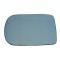 Geam oglinda Bmw Seria 5 (E39) 10.1997-06.2004, Seria 7 (E38) 04.1994-12.2001 partea dreapta Best Auto Vest Albastra Asferica Cu incalzire; 166x105mm