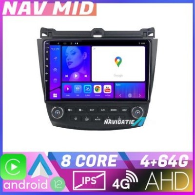 Navigatie Honda Accord 2004 2008 KIT ACCORD EDOTEC-LITE Android Ecran 720P Octa Core 4 64 Carplay CarStore Technology foto