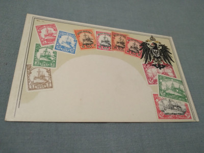CARTE POSTALA EMBOSATA 1905 NECIRCULATA foto